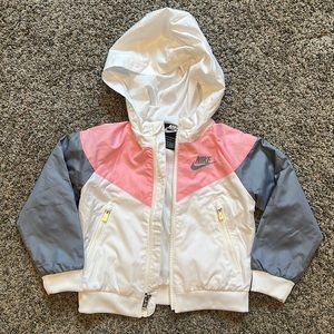 Girls 2T Nike Hooded Windbreaker